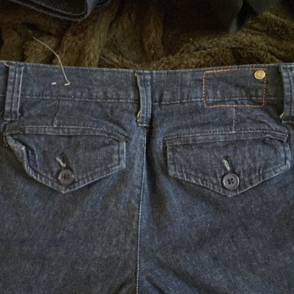 Zana di jeans. Navy blue like color. Low rose - Picture 3 of 3